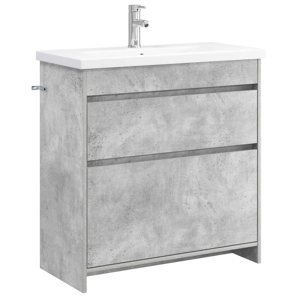 vidaXL Badkamermeubel Set Wit 61 x 40 x 84,5 cm Bewerkt hout