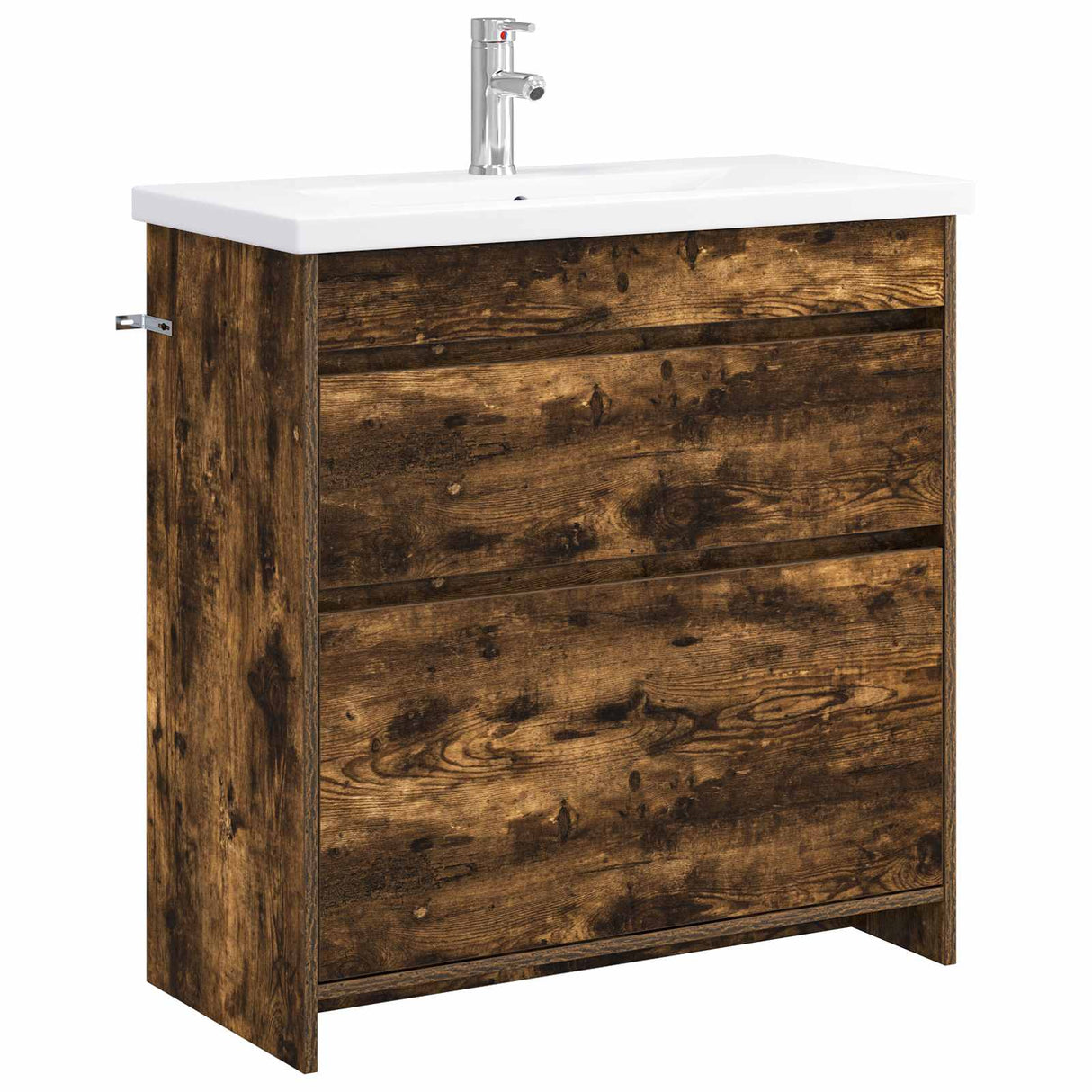 vidaXL Badkamermeubel Set Wit 61 x 40 x 84,5 cm Bewerkt hout
