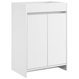 vidaXL Badkamermeubel Set Wit 61 x 40 x 84,5 cm Bewerkt hout