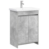 vidaXL Badkamermeubel Set Wit 61 x 40 x 84,5 cm Bewerkt hout