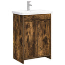 vidaXL Badkamermeubel Set Wit 61 x 40 x 84,5 cm Bewerkt hout