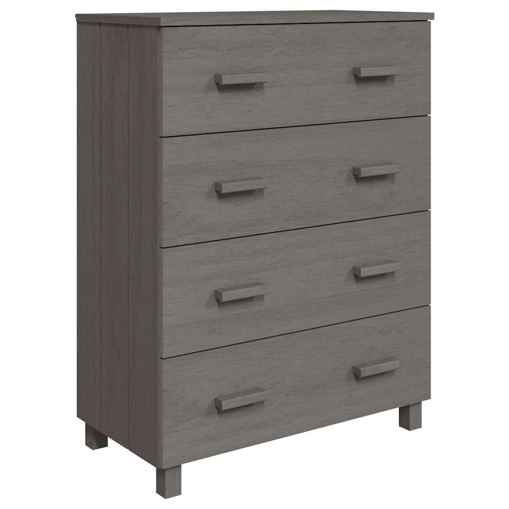 vidaXL Sideboard HAMAR 79x40x103.5 cm solid pine honey brown