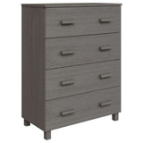 vidaXL Sideboard HAMAR 79x40x103.5 cm solid pine honey brown