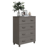 vidaXL Sideboard HAMAR 79x40x103.5 cm solid pine honey brown