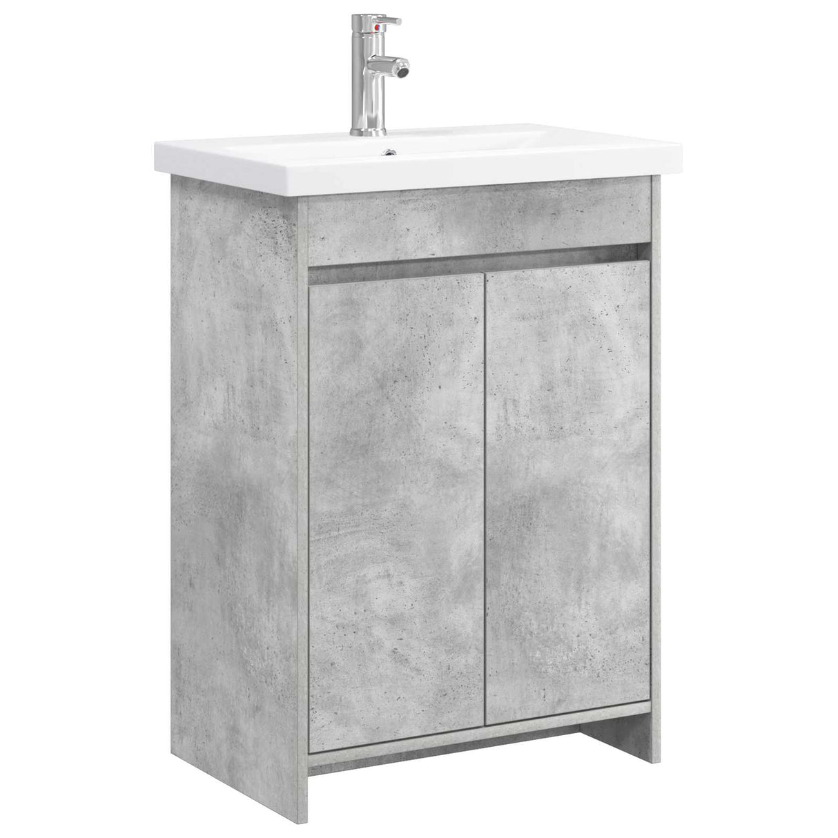 vidaXL Badkamermeubel Set Wit 61 x 40 x 84,5 cm Bewerkt hout