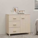 vidaXL Sideboard HAMAR 90x40x80 cm solid pine honey brown