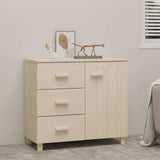 vidaXL Sideboard HAMAR 90x40x80 cm solid pine honey brown