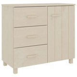 vidaXL Sideboard HAMAR 90x40x80 cm solid pine honey brown