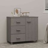 vidaXL Sideboard HAMAR 90x40x80 cm solid pine honey brown