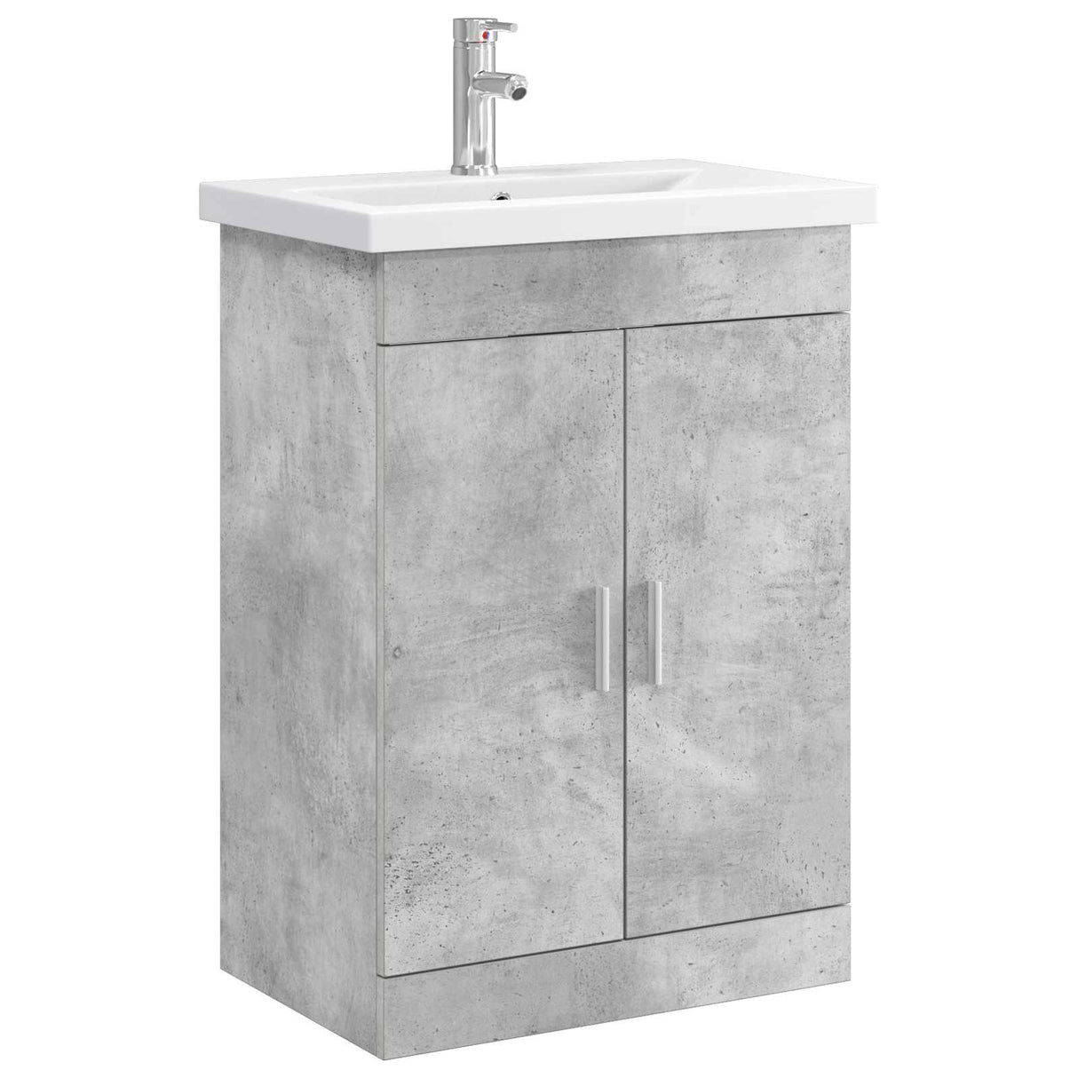 vidaXL Bathroom Cabinet Set White 61 x 40 x 84.5 cm Engineered Wood