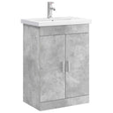 vidaXL Bathroom Cabinet Set White 61 x 40 x 84.5 cm Engineered Wood