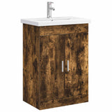 vidaXL Bathroom Cabinet Set White 61 x 40 x 84.5 cm Engineered Wood