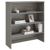 vidaXL Opzetkast HAMAR 90x30x100 cm massief grenenhout wit