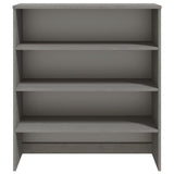 vidaXL Opzetkast HAMAR 90x30x100 cm massief grenenhout wit