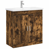 vidaXL Bathroom Cabinet Set White 61 x 40 x 84.5 cm Engineered Wood