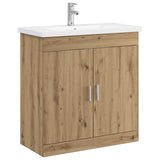 vidaXL Bathroom Cabinet Set White 61 x 40 x 84.5 cm Engineered Wood