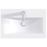 vidaXL Badkamermeubel Set Wit 61 x 40 x 84,5 cm Bewerkt hout