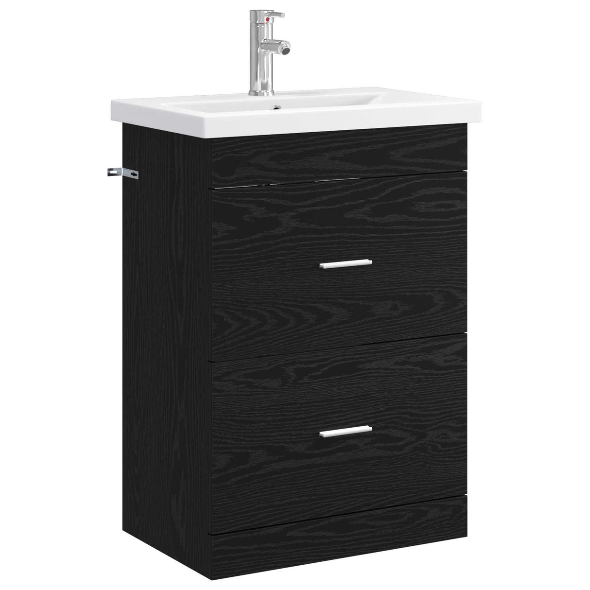 vidaXL Badkamermeubel Set Wit 61 x 40 x 84,5 cm Bewerkt hout