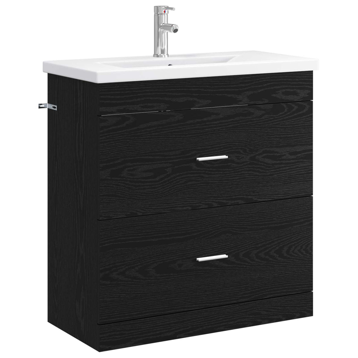 vidaXL Badkamermeubel Set Wit 61 x 40 x 84,5 cm Bewerkt hout