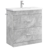 vidaXL Badkamermeubel Set Wit 61 x 40 x 84,5 cm Bewerkt hout