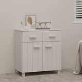 vidaXL Dressoir HAMAR 79x40x80 cm massief grenenhout honingbruin