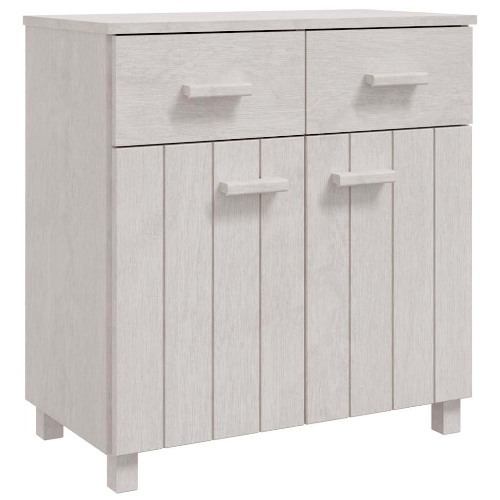 vidaXL Dressoir HAMAR 79x40x80 cm massief grenenhout honingbruin