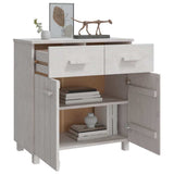 vidaXL Dressoir HAMAR 79x40x80 cm massief grenenhout honingbruin