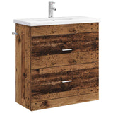 vidaXL Badkamermeubel Set Wit 61 x 40 x 84,5 cm Bewerkt hout