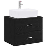 vidaXL Bathroom Furniture Set White Engineered Wood