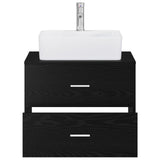 vidaXL Bathroom Furniture Set White Engineered Wood
