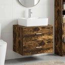 vidaXL Bathroom Furniture Set White Engineered Wood
