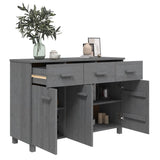 vidaXL Dressoir HAMAR 113x40x80 cm massief grenenhout honingbruin