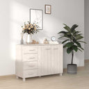 vidaXL Dressoir HAMAR 113x40x80 cm massief grenenhout honingbruin