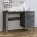 vidaXL Bureau HAMAR 113x50x75 cm massief grenenhout honingbruin