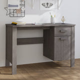 vidaXL Bureau HAMAR 113x50x75 cm massief grenenhout honingbruin