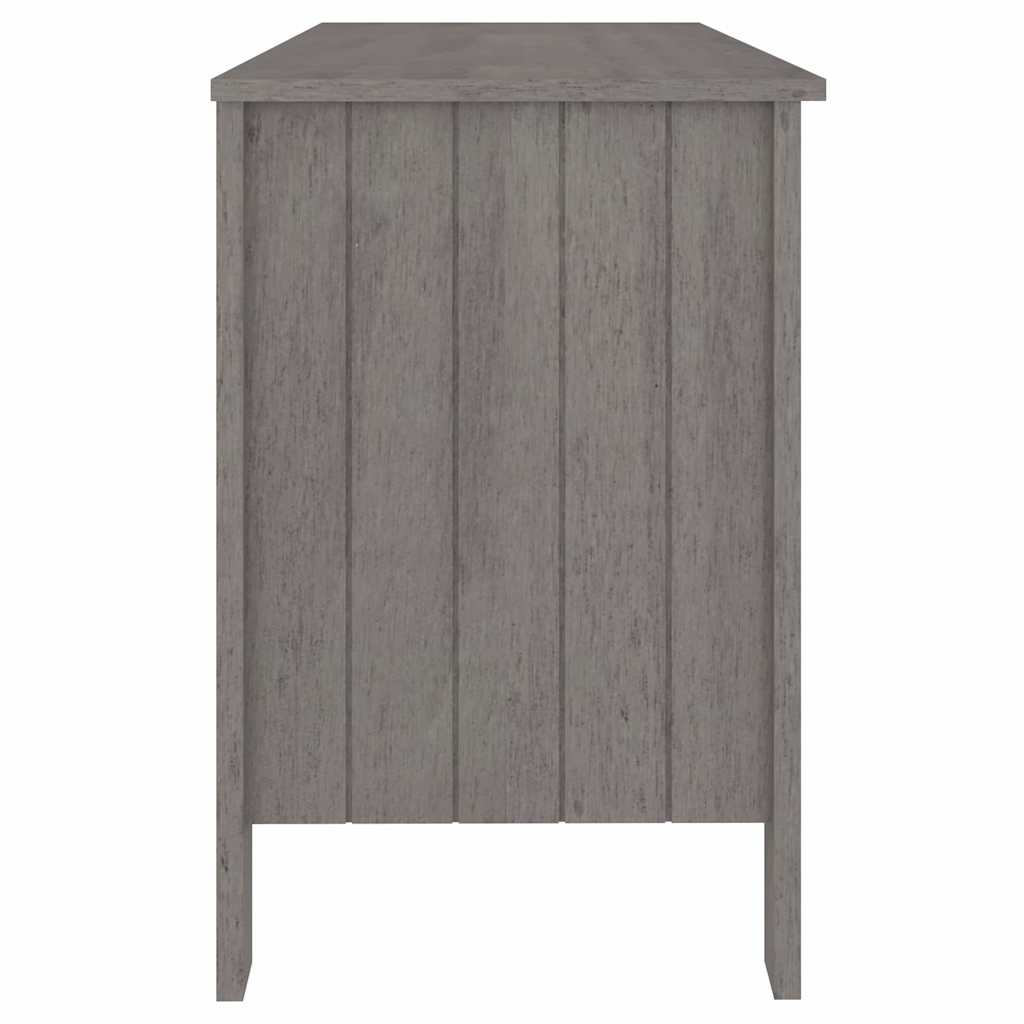 vidaXL Bureau HAMAR 113x50x75 cm massief grenenhout honingbruin