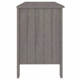 vidaXL Bureau HAMAR 113x50x75 cm massief grenenhout honingbruin