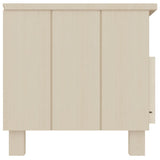 vidaXL TV Cabinet HAMAR 106x40x40 cm Solid Pine Honey Brown