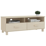 vidaXL TV Cabinet HAMAR 106x40x40 cm Solid Pine Honey Brown