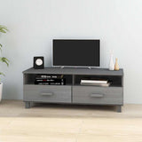 vidaXL TV Cabinet HAMAR 106x40x40 cm Solid Pine Honey Brown