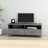 vidaXL TV Cabinet HAMAR 106x40x40 cm Solid Pine Honey Brown