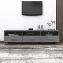 vidaXL TV Cabinet HAMAR 158x40x40 cm Solid Pine Honey Brown