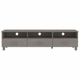 vidaXL TV Cabinet HAMAR 158x40x40 cm Solid Pine Honey Brown