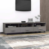vidaXL TV Cabinet HAMAR 158x40x40 cm Solid Pine Honey Brown