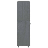vidaXL Kledingkast HAMAR 89x50x180 cm massief grenenhout honingbruin