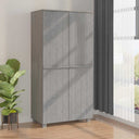 vidaXL Kledingkast HAMAR 89x50x180 cm massief grenenhout honingbruin