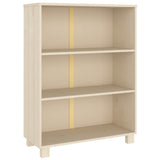 vidaXL Bookcase HAMAR 85x35x112 cm solid pine honey brown