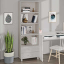 vidaXL Hoge kast HAMAR 60x35x180 cm massief grenenhout honingbruin