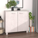 vidaXL Dressoir HAMAR 85x35x80 cm massief grenenhout honingbruin