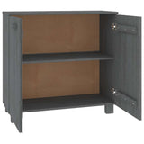 vidaXL Dressoir HAMAR 85x35x80 cm massief grenenhout honingbruin